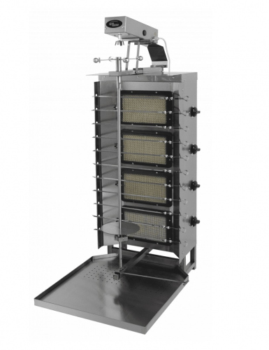 Шаверма газовая Ф4ШмГ (с мотором)