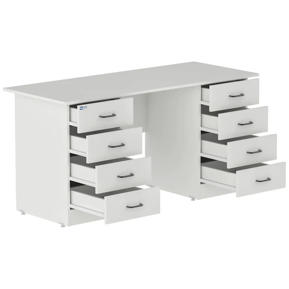 Стол рабочий WHITE LITE 09