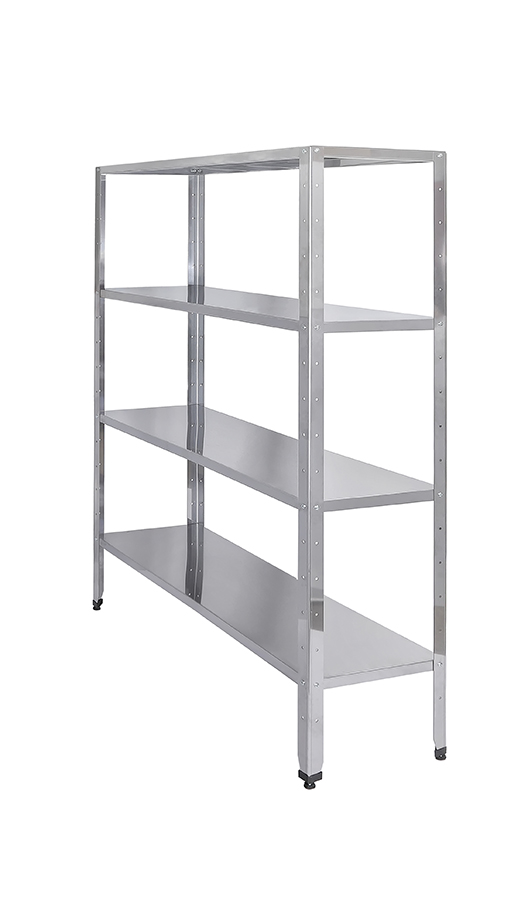 Стеллаж кухонный Luxstahl СР-1800х1600х300/4 нерж