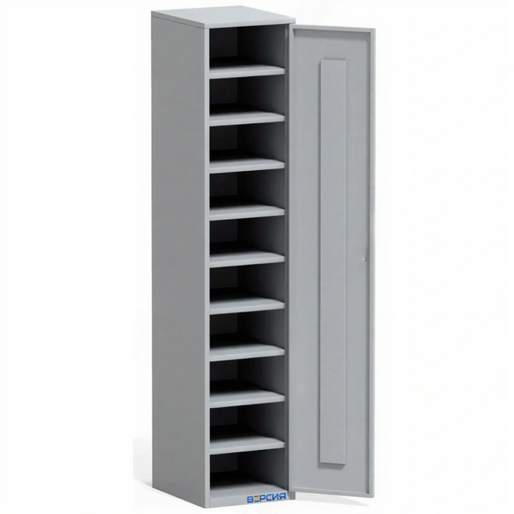 Шкаф для одежды металлический ШРВ-ОД-380 с общей дверцей