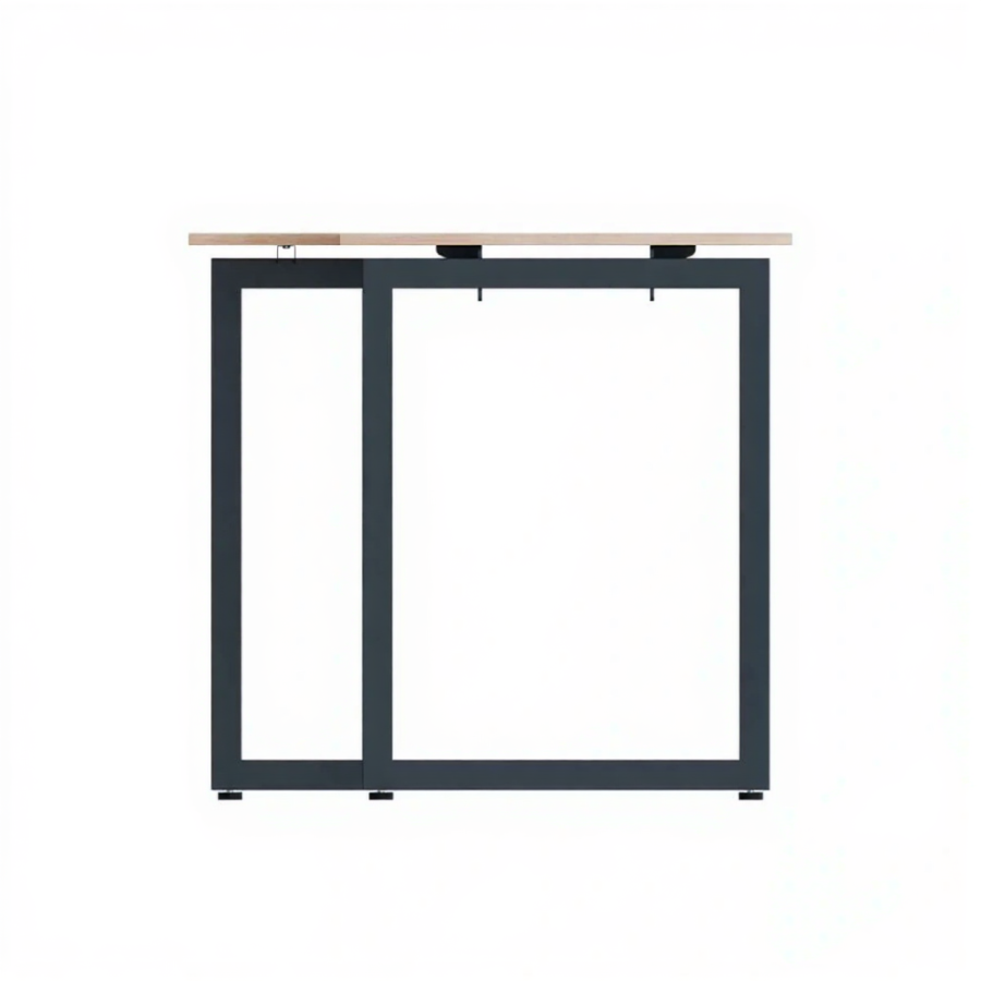 Эргономичный стол N6 1200/800х600/400 «СМАРТ» подстолье «О» профиль 40x40 столешница 16 мм