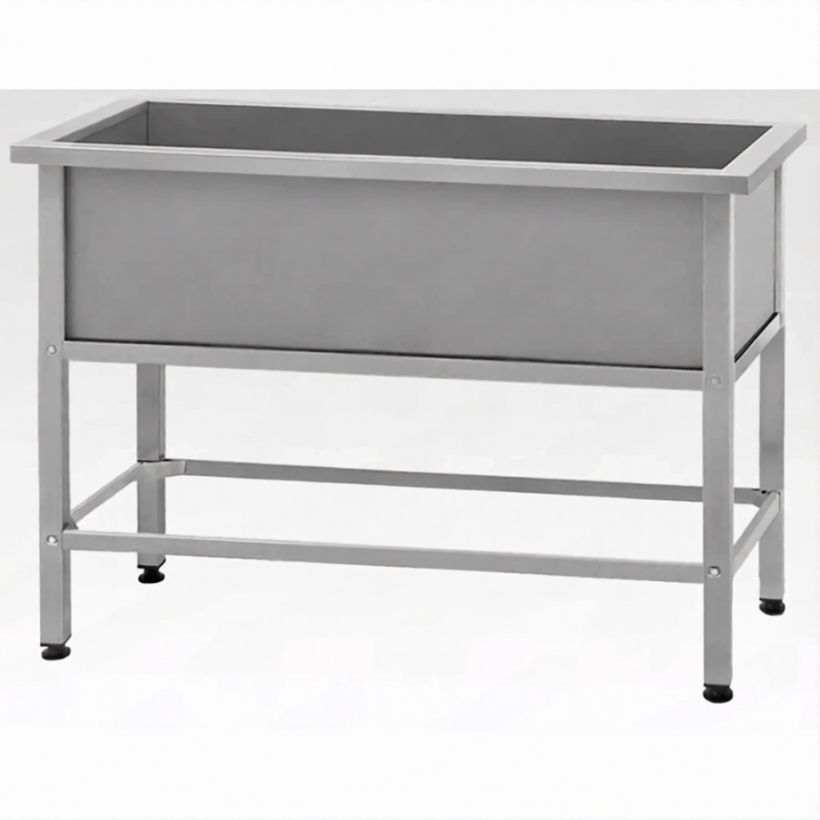 Ванна моечная ВМСн 1350 (860х1350х700)  1 м/о 350х1250х600 (ножка проф., тр. 40х40)