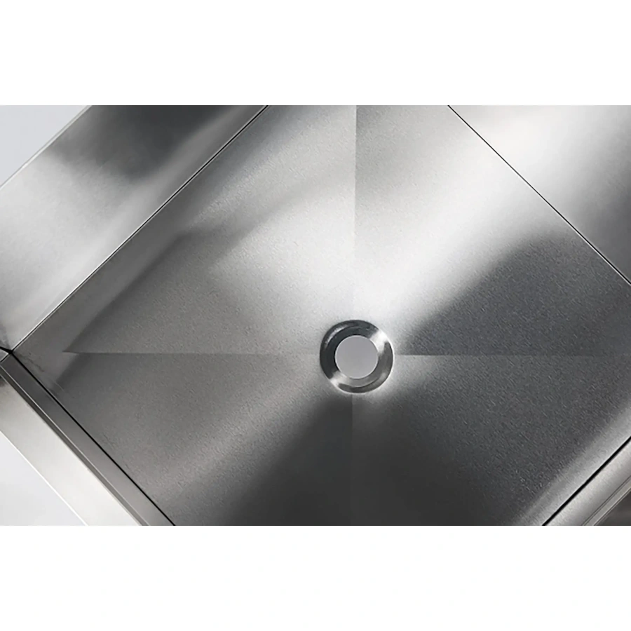 Ванна моечная односекционная с бортом ВМС-1/4-Б-ЭЦ