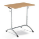 Одноместная школьная парта с крючками П1 - Base 3-7