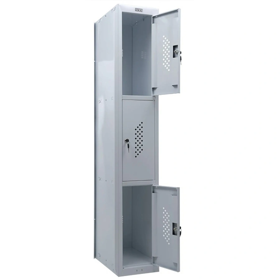 Шкаф для раздевалок ПРАКТИК усиленный ML 03-30 (дополнительный модуль)