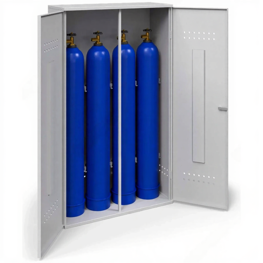 Шкаф металлический для газовых баллонов разборный ШГБР-04-1,2 мм