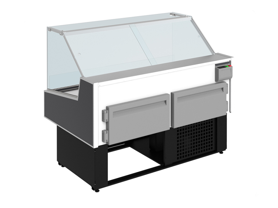 Витрина универсальная CRYSPI ВПСН Octava Q SN 1800 (RAL 7016)