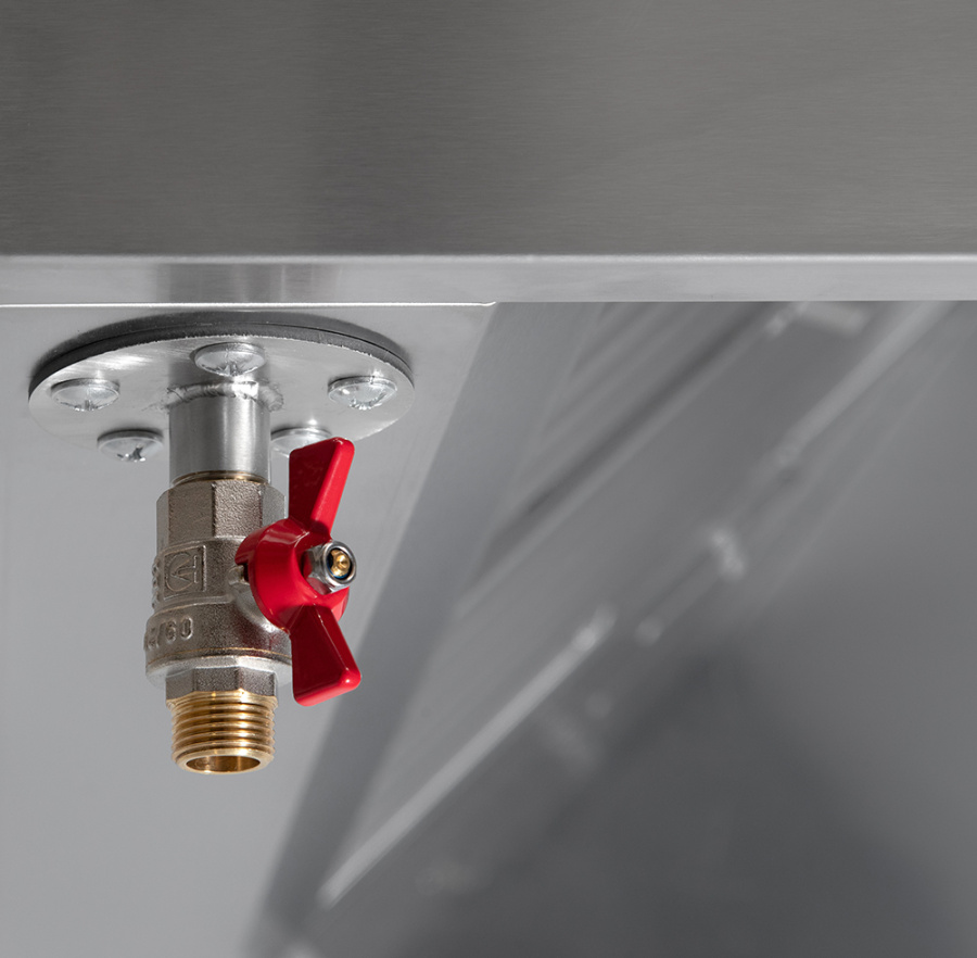 Зонт коробчатый пристенный Luxstahl ЗКП 1900х1700