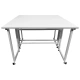 Стол лабораторный островной Сло 22.001 (белый)