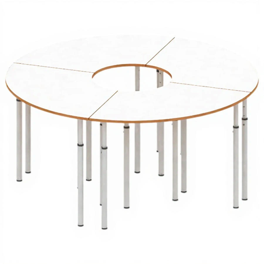 Стол «Круг» модульный СТ-ШП-138, белый