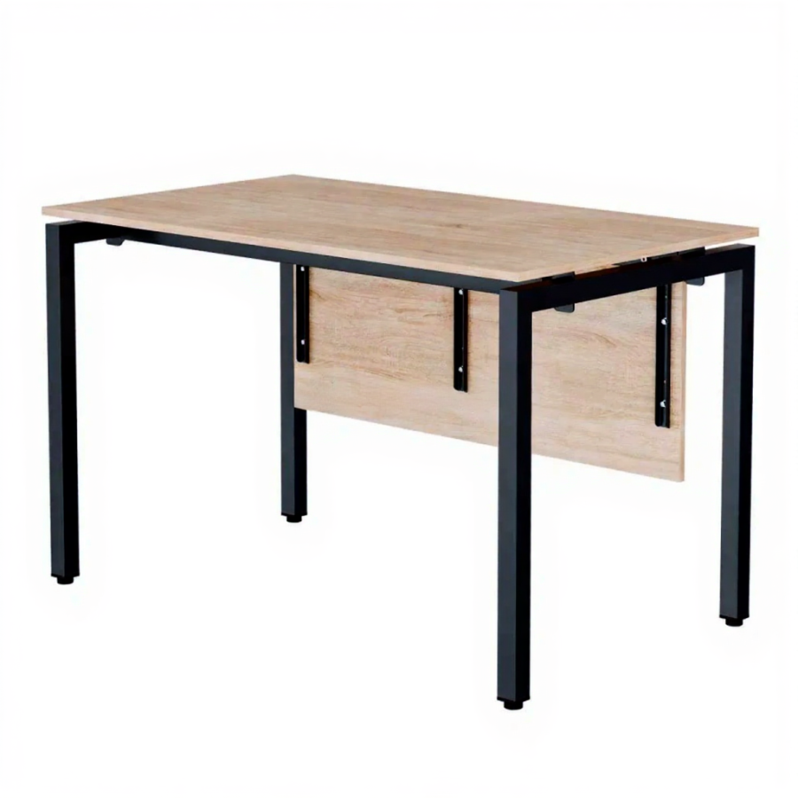 Офисный стол «СМАРТ» подстолье «П» профиль 40x40 столешница 16 мм /лдсп экран