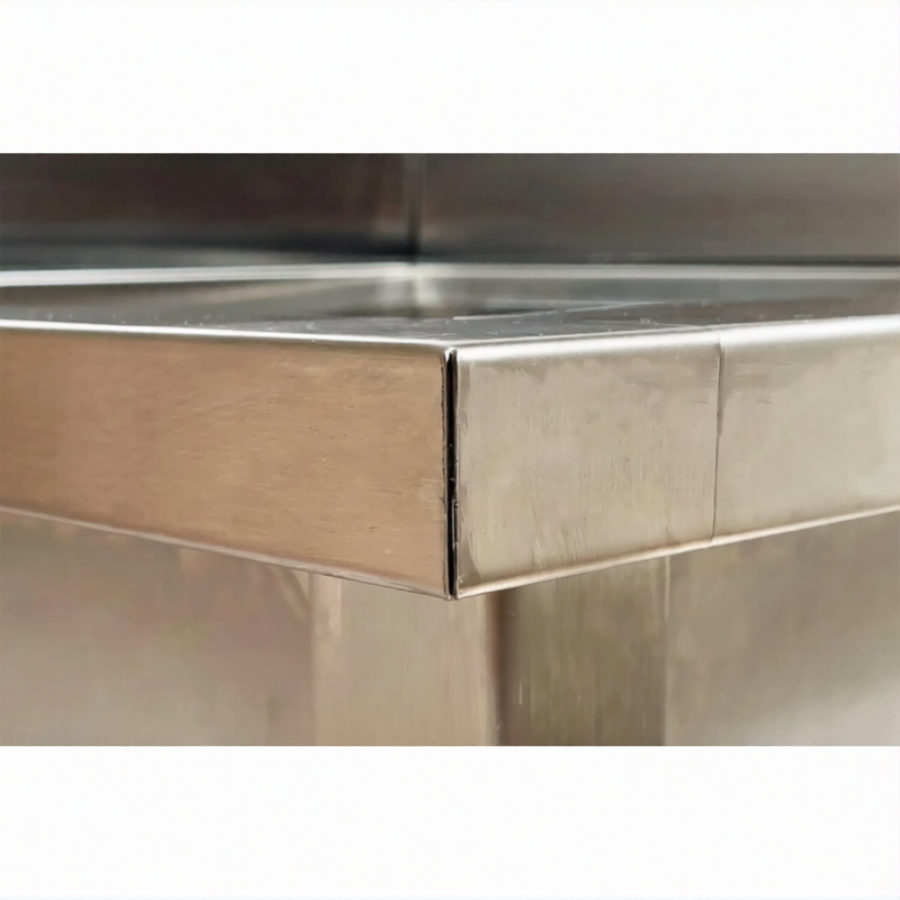 Ванна моповая ВМСн 500(800)х630х630  1 м/о (облицовка Г-обр., левая; ножка угловая)