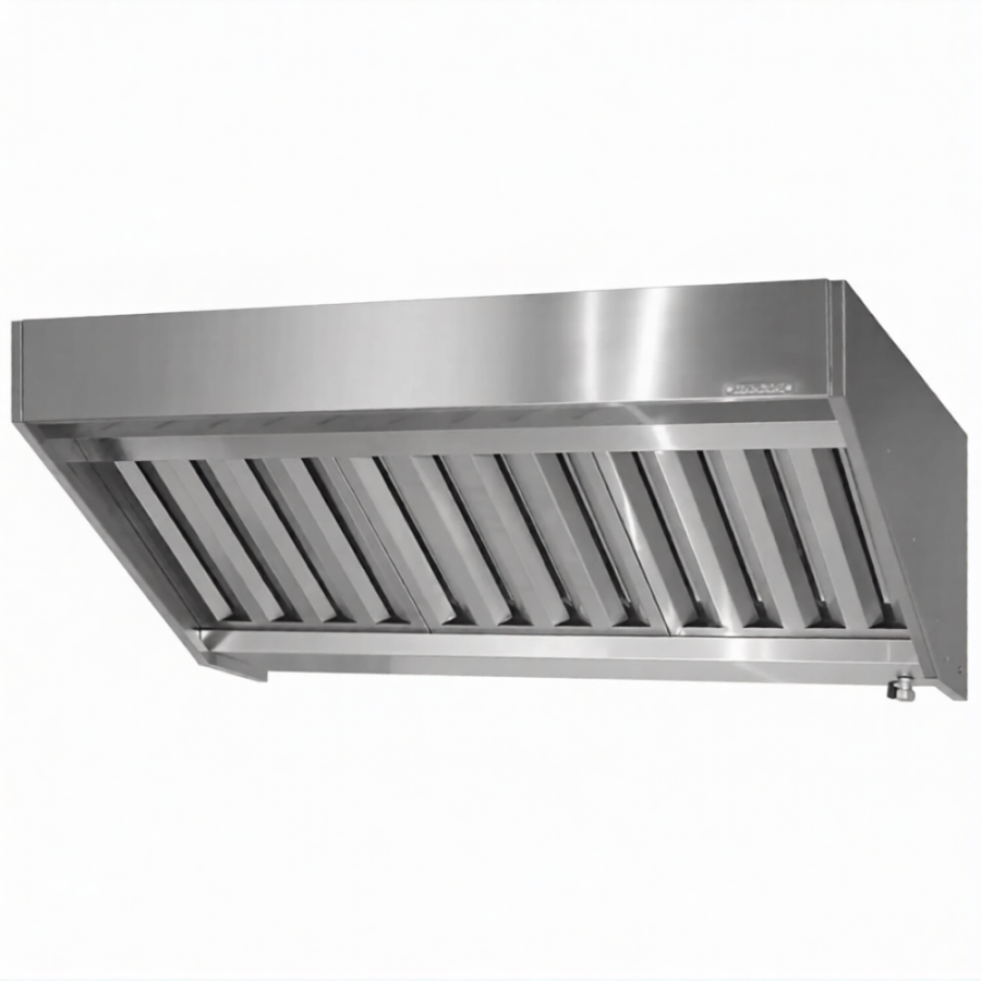 Зонт вытяжной полуоткрытый ЗВПб 400х1200х1000 «Base» пристенный