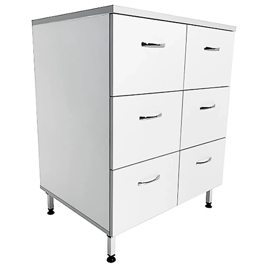 Стол-тумба лабораторная ТЛ 18.007 (белый)