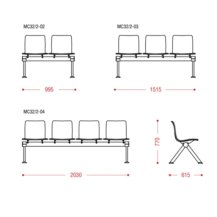 Многоместная секция Вектор PL БП (МС32/2)