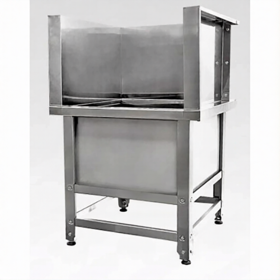 Ванна моповая ВМСн 500(800)х630х630  1 м/о (облицовка П-обр.; ножка угловая)